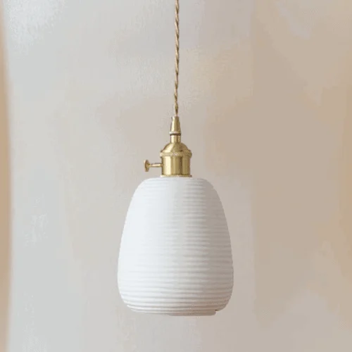 Homeko_Ceramic_Lampshade_Pendant_Light_-_-4221412 Homeko Ceramic Lampshade Pendant Light -