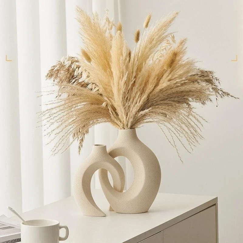 Homeko_Ceramic_Modular_Abstract_Pampas_Grass_Vase_-_-4221426 Homeko Ceramic Modular Abstract Pampas Grass Vase -