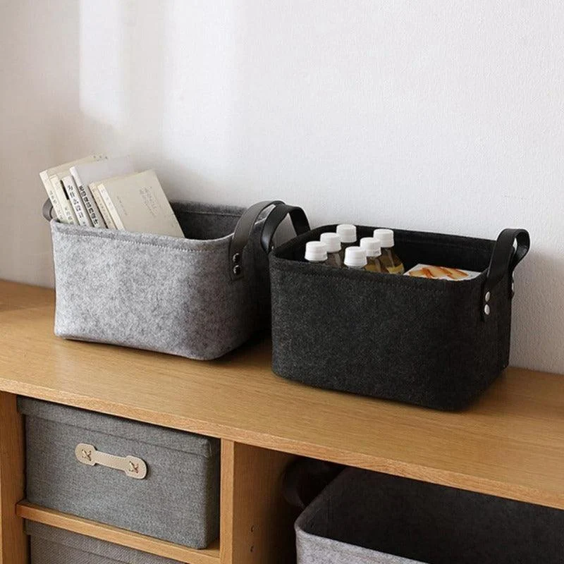 Homeko_Collapsible_Felt_Storage_Basket_-_-4223197 Homeko Collapsible Felt Storage Basket -
