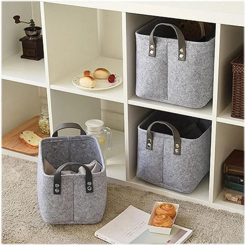 Homeko_Collapsible_Felt_Storage_Basket_-_-4223203 Homeko Collapsible Felt Storage Basket -