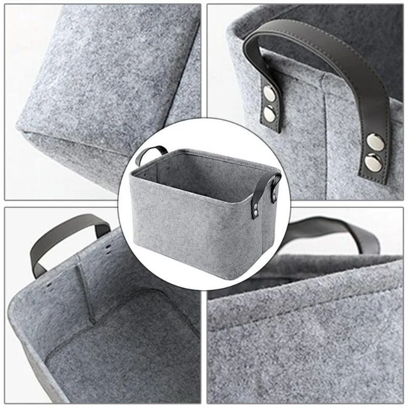 Homeko_Collapsible_Felt_Storage_Basket_-_-4223218 Homeko Collapsible Felt Storage Basket -