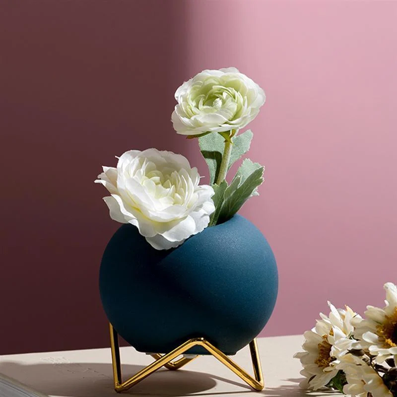 Homeko_Colors_Ceramic_Planter_Pots_with_Stand_-_-4223645 Homeko Colors Ceramic Planter Pots with Stand -