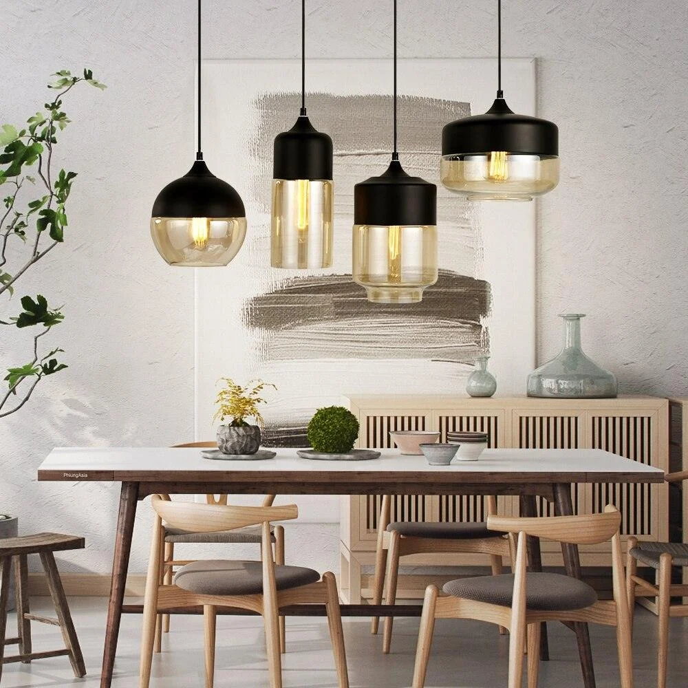 Homeko_Combination_Metal_Glass_Pendant_Lights_-_-4223900 Homeko Combination Metal Glass Pendant Lights -