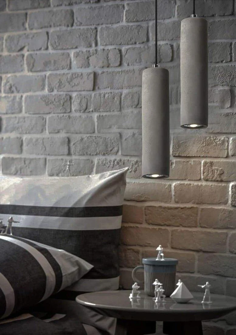 Homeko_Concrete_Tube_Pendant_Lamp_-_-4223945 Homeko Concrete Tube Pendant Lamp -