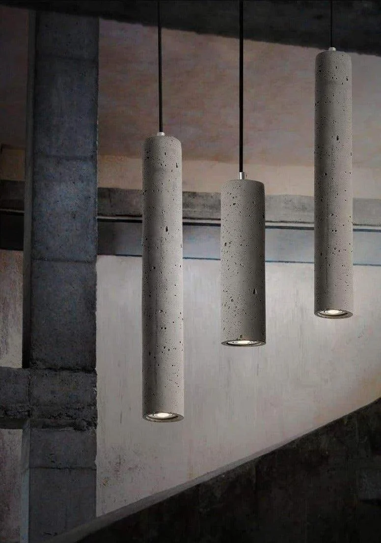 Homeko_Concrete_Tube_Pendant_Lamp_-_-4223948 Homeko Concrete Tube Pendant Lamp -
