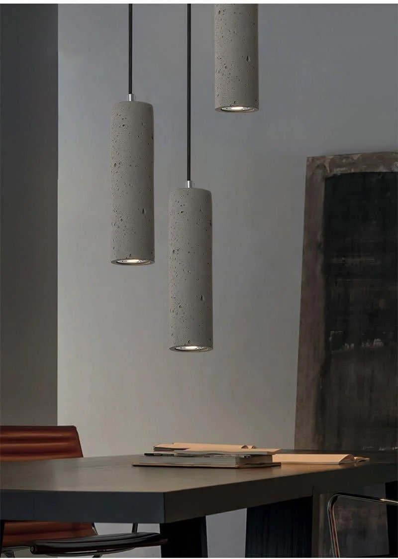 Homeko_Concrete_Tube_Pendant_Lamp_-_-4223952 Homeko Concrete Tube Pendant Lamp -