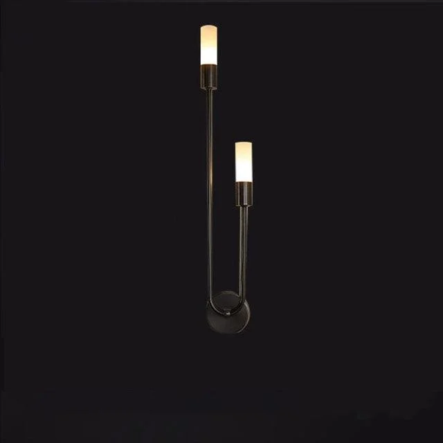 Homeko Copper U-Shape Luster LED Wall Lamp -