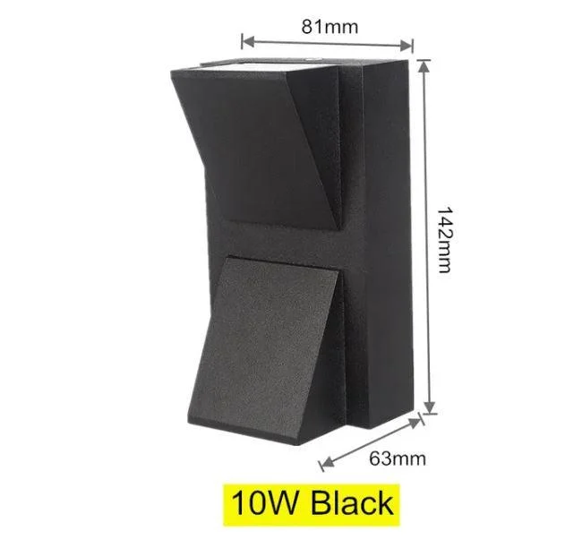 Homeko Creative K Shape LED Waterproof Wall Lamp -
