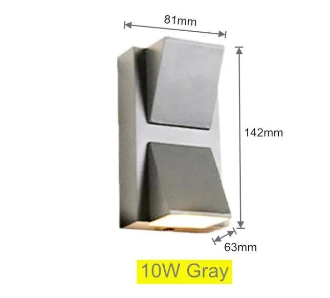 Homeko Creative K Shape LED Waterproof Wall Lamp -