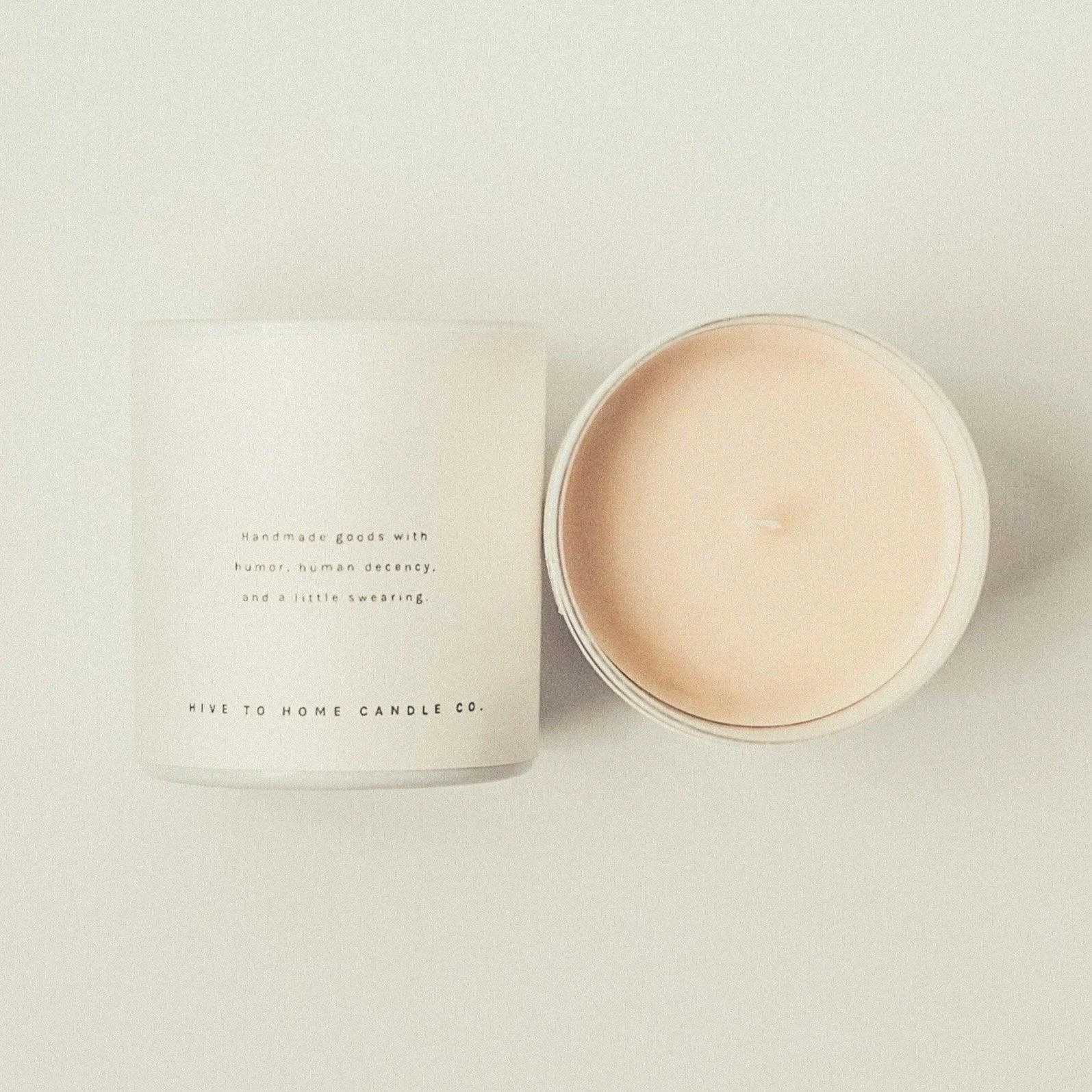 Homeko Creme Cake Candle -