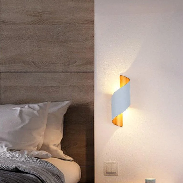 Homeko_Curl_Twisted_LED_Wall_Light_-_-4226649 Homeko Curl Twisted LED Wall Light -