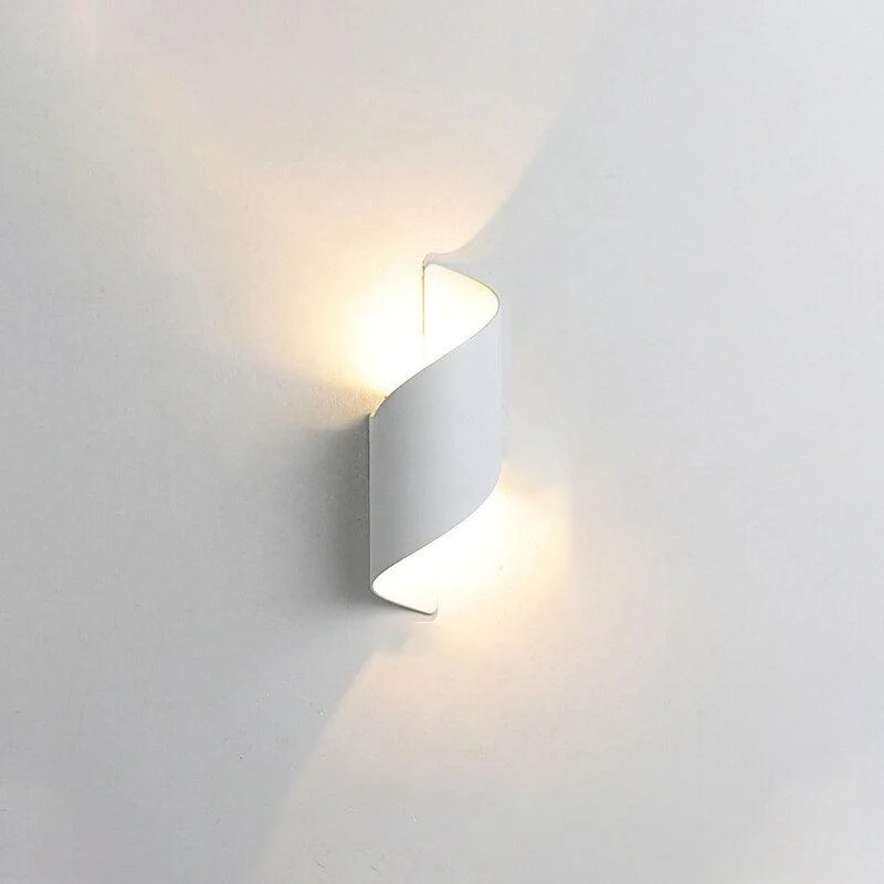 Homeko_Curl_Twisted_LED_Wall_Light_-_-4226661 Homeko Curl Twisted LED Wall Light -