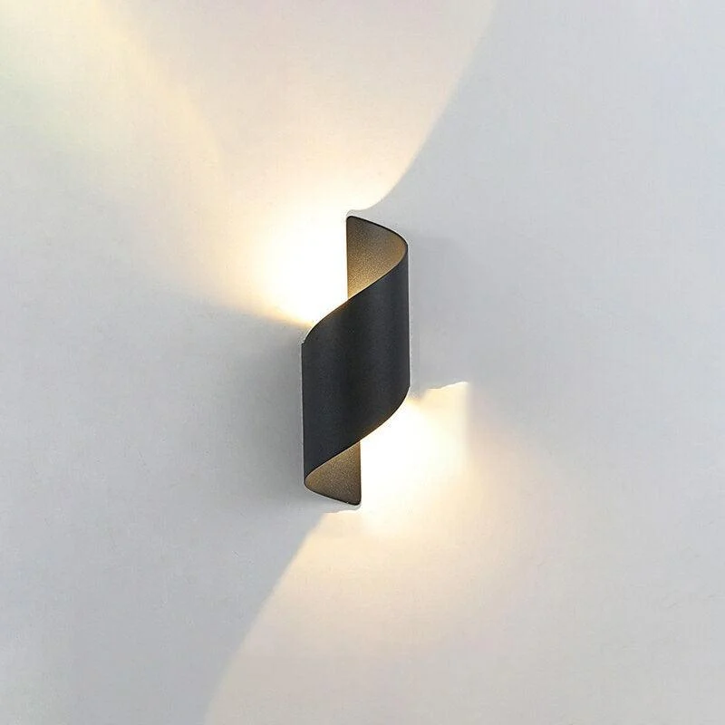 Homeko_Curl_Twisted_LED_Wall_Light_-_-4226666 Homeko Curl Twisted LED Wall Light -