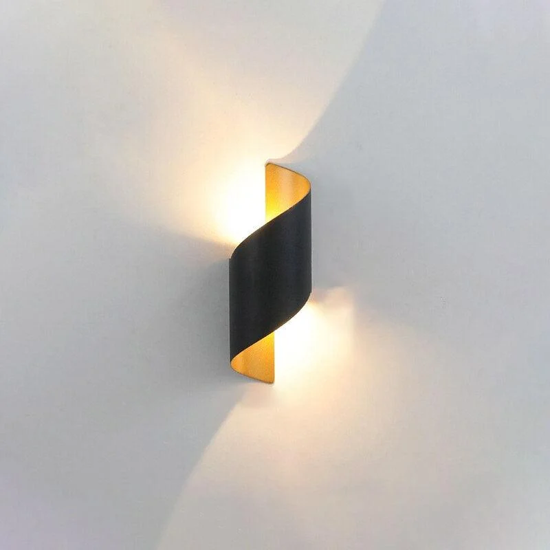 Homeko_Curl_Twisted_LED_Wall_Light_-_-4226678 Homeko Curl Twisted LED Wall Light -