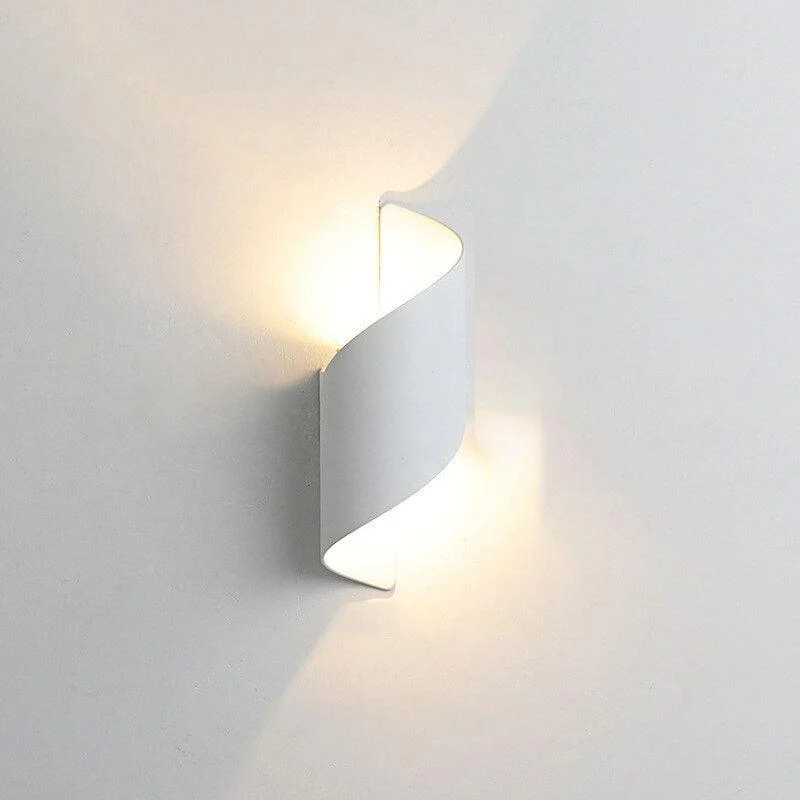 Homeko_Curl_Twisted_LED_Wall_Light_-_-4226682 Homeko Curl Twisted LED Wall Light -