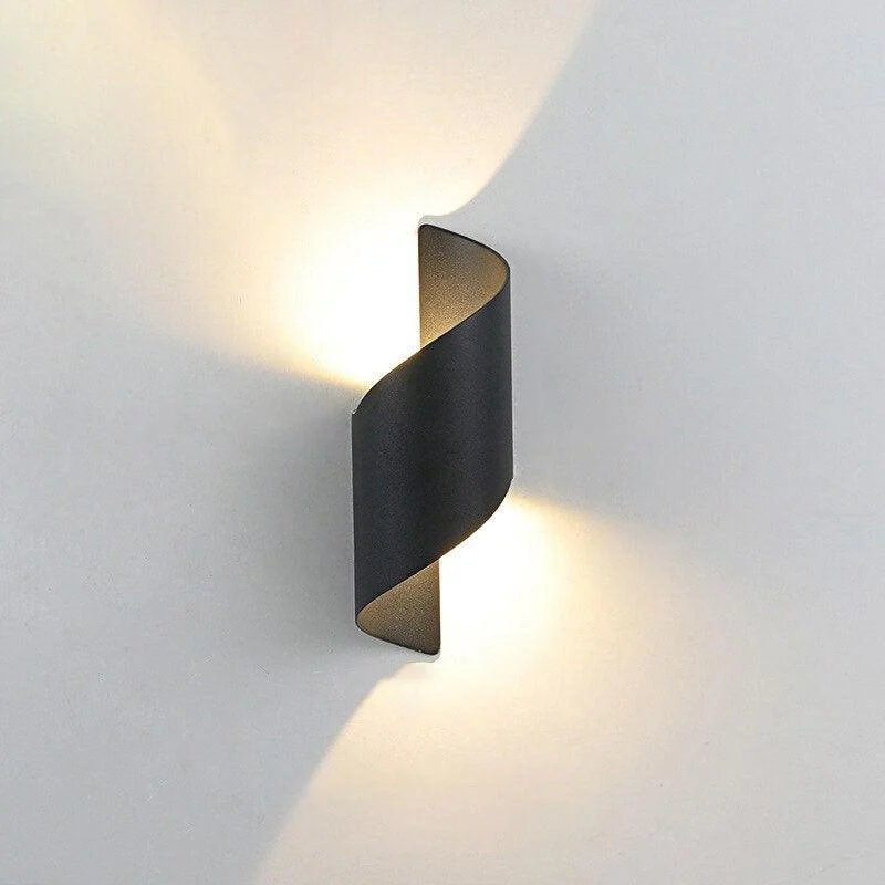 Homeko_Curl_Twisted_LED_Wall_Light_-_-4226688 Homeko Curl Twisted LED Wall Light -