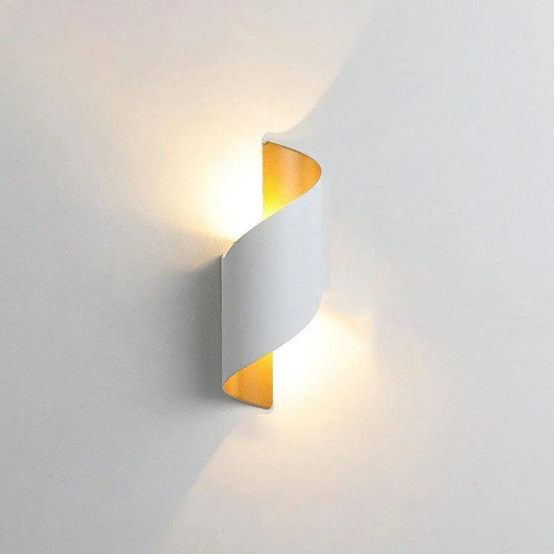 Homeko_Curl_Twisted_LED_Wall_Light_-_-4226694 Homeko Curl Twisted LED Wall Light -