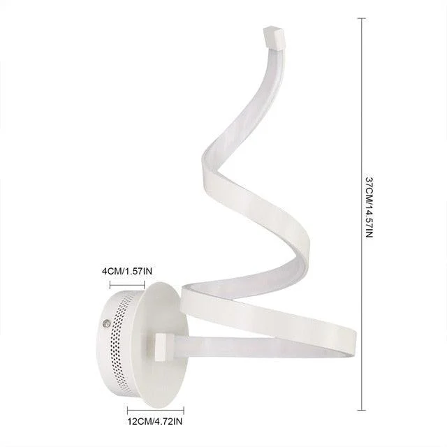 Homeko_Curved_Metal_LED_Wall_Lamp_-_-4226771 Homeko Curved Metal LED Wall Lamp -