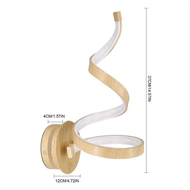 Homeko_Curved_Metal_LED_Wall_Lamp_-_-4226777 Homeko Curved Metal LED Wall Lamp -