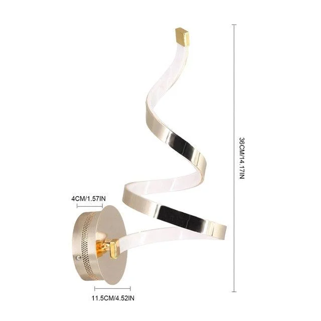 Homeko_Curved_Metal_LED_Wall_Lamp_-_-4226782 Homeko Curved Metal LED Wall Lamp -