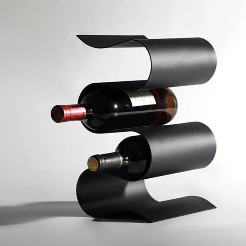 Homeko_Curves_Metal_Table_Wine_Rack_Bottle_Holder_-_-4226840 Homeko Curves Metal Table Wine Rack & Bottle Holder -