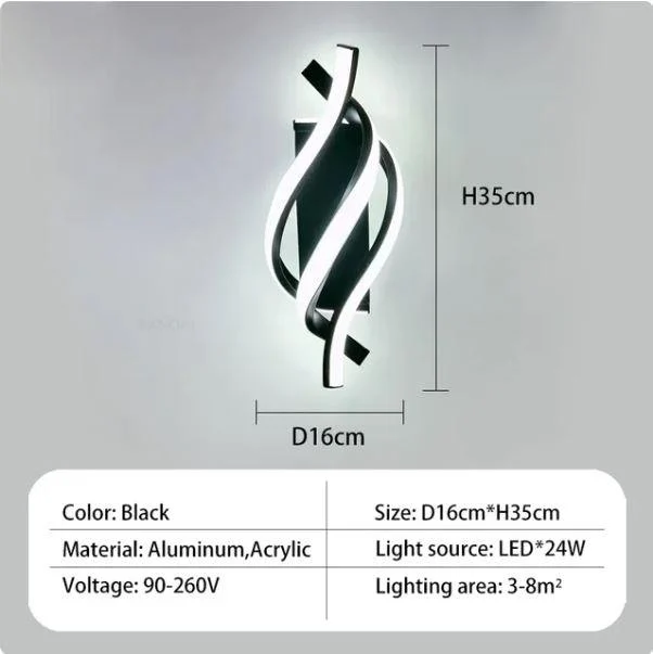 Homeko_Design_Spiral_Wall_Lamp_-_-4228619 Homeko Design Spiral Wall Lamp -