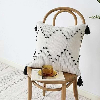 Homeko Diamond Pillow Cover -