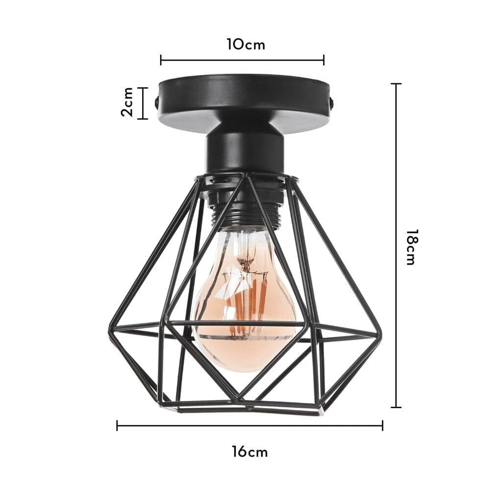 Homeko_Diamond_Shape_Wrought_Metal_Pendant_Lights_-_-4229348 Homeko Diamond Shape Wrought Metal Pendant Lights -