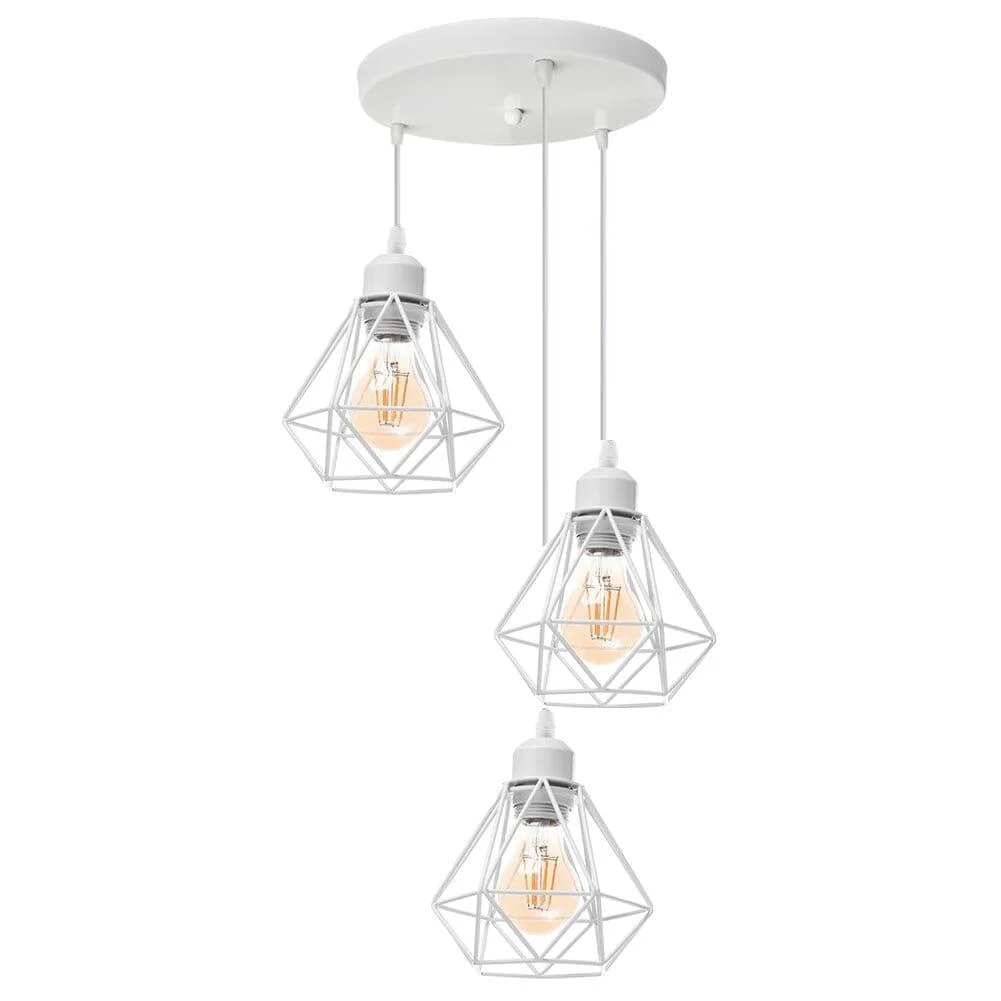 Homeko_Diamond_Shape_Wrought_Metal_Pendant_Lights_-_-4229403 Homeko Diamond Shape Wrought Metal Pendant Lights -