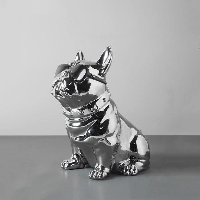 Homeko Dog Ceramic Tissue Box -