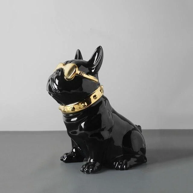 Homeko Dog Ceramic Tissue Box -