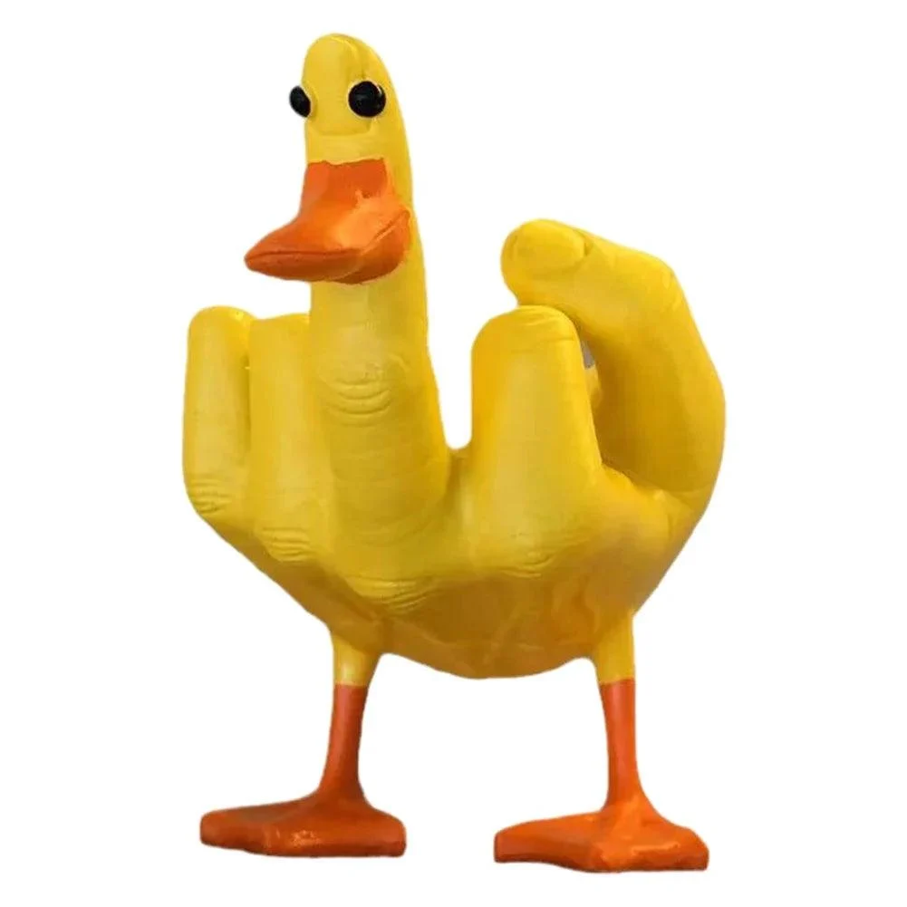 Homeko Duck With A Bad Attitude Sculpture -