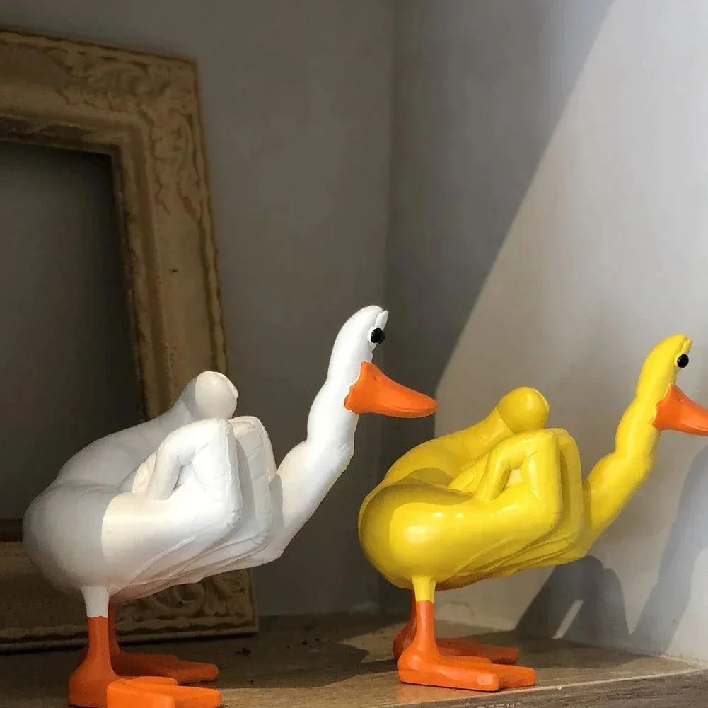 Homeko_Duck_With_A_Bad_Attitude_Sculpture_-_-4231034 Homeko Duck With A Bad Attitude Sculpture -