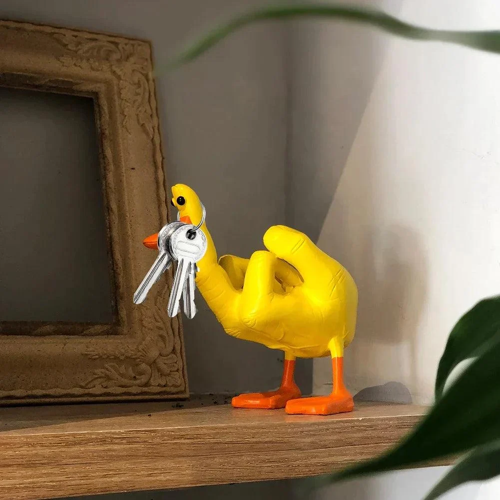 Homeko_Duck_With_A_Bad_Attitude_Sculpture_-_-4231039 Homeko Duck With A Bad Attitude Sculpture -
