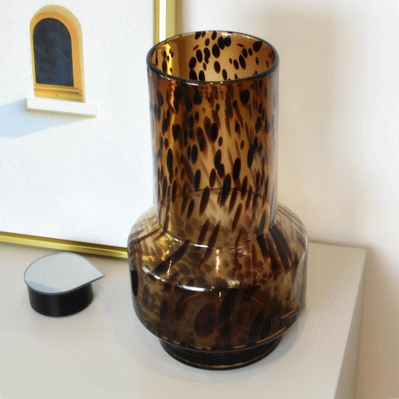 Homeko_Ember_Tortoiseshell_Glass_Vases_-_-4231400 Homeko Ember Tortoiseshell Glass Vases -