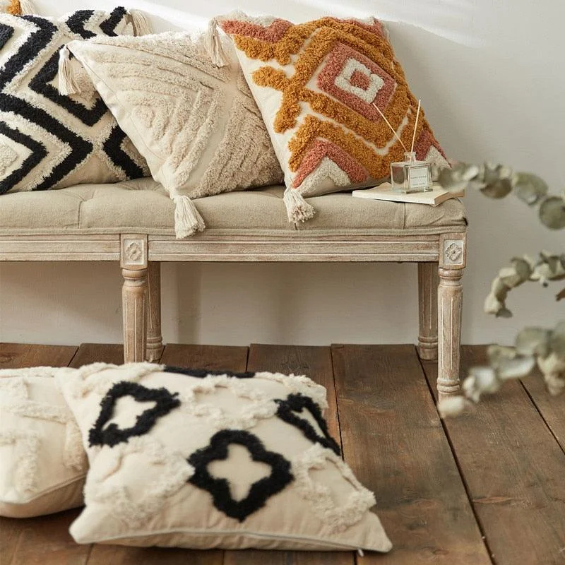 Homeko Embroidered Cushion Cover Collection -