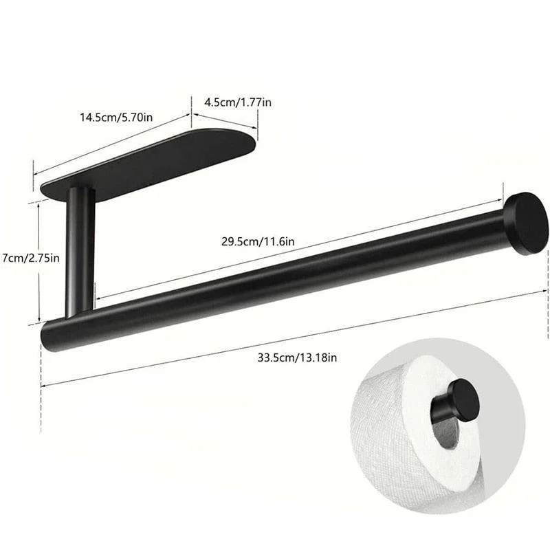 Homeko_Essential_Towel_Rack_Paper_Towel_Holder_-_-4231853 Homeko Essential Towel Rack & Paper Towel Holder -