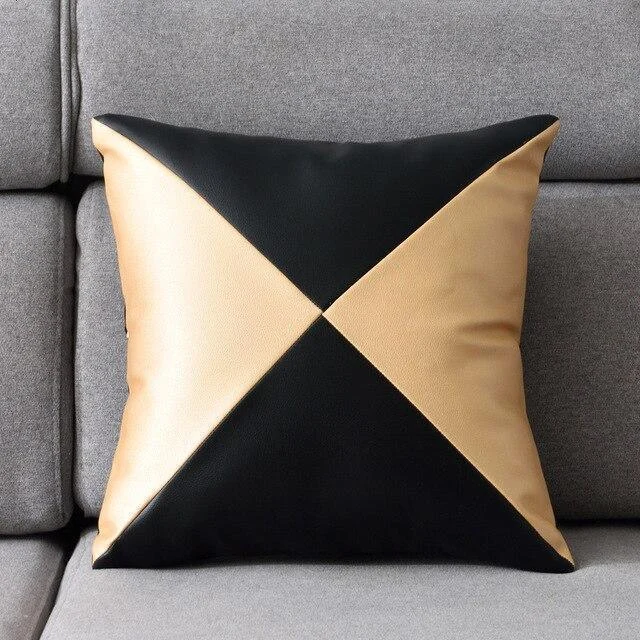 Homeko_Faux_Leather_Pillow_Cover_-_-4233150 Homeko Faux Leather Pillow Cover -