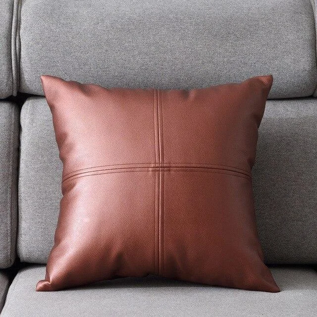 Homeko_Faux_Leather_Pillow_Cover_-_-4233211 Homeko Faux Leather Pillow Cover -