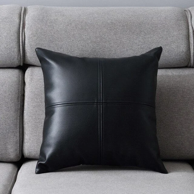 Homeko_Faux_Leather_Pillow_Cover_-_-4233231 Homeko Faux Leather Pillow Cover -