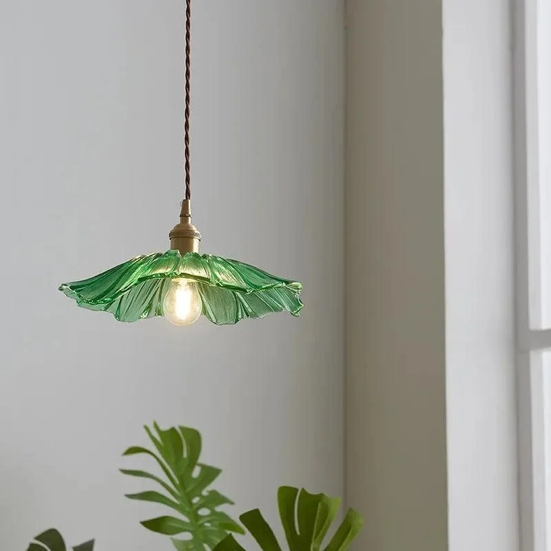 Homeko_Floral_Glass_Pendant_Light_-_-4233711 Homeko Floral Glass Pendant Light -