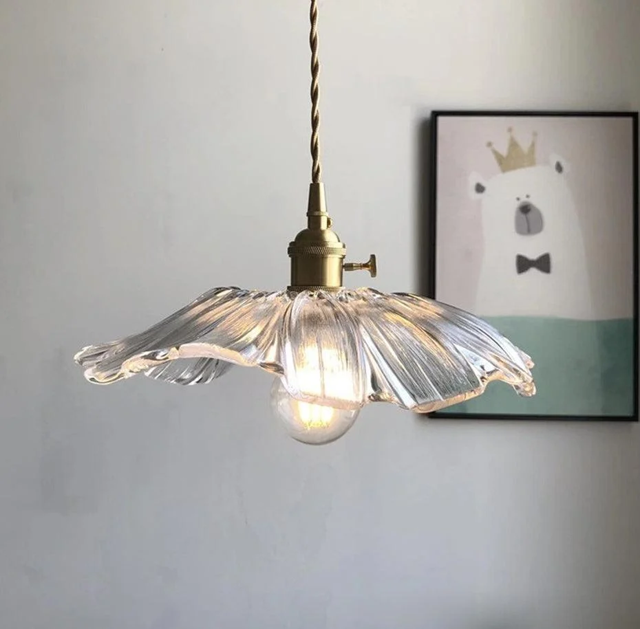 Homeko_Floral_Glass_Pendant_Light_-_-4233805 Homeko Floral Glass Pendant Light -