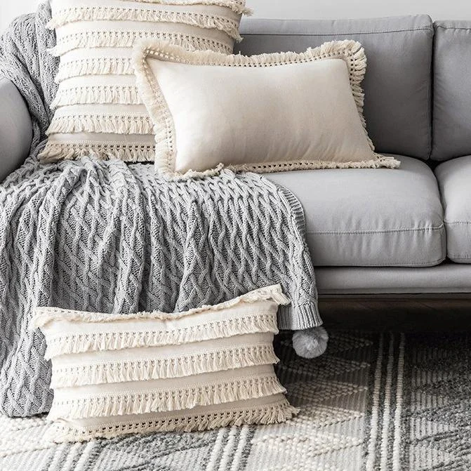 Homeko Fringe Pillows -