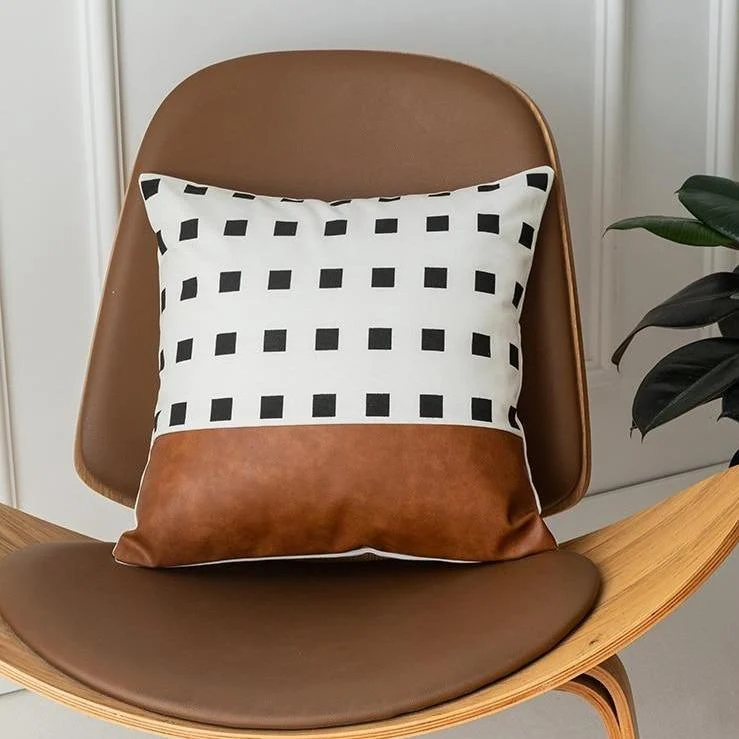 Homeko_Geometric_Leather_Pillows_-_-4237079 Homeko Geometric Leather Pillows -