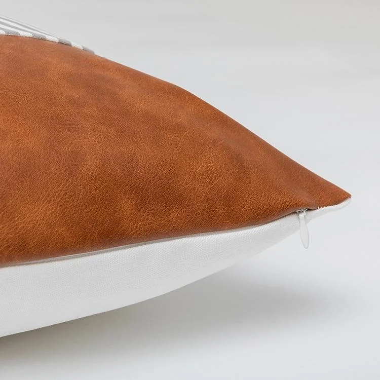 Homeko_Geometric_Leather_Pillows_-_-4237093 Homeko Geometric Leather Pillows -