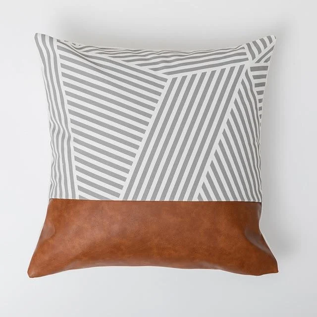 Homeko_Geometric_Leather_Pillows_-_-4237139 Homeko Geometric Leather Pillows -