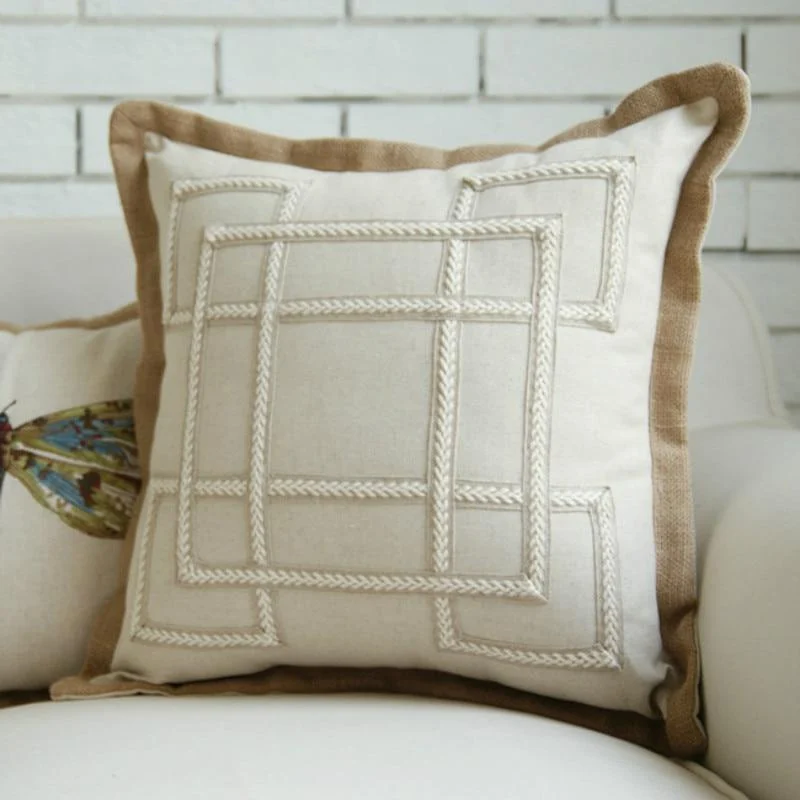 Homeko Geometric Pillow -