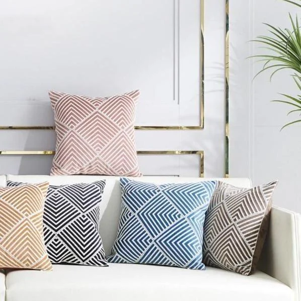 Homeko Geometric Pillow Cover -