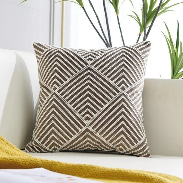 Homeko Geometric Pillow Cover -