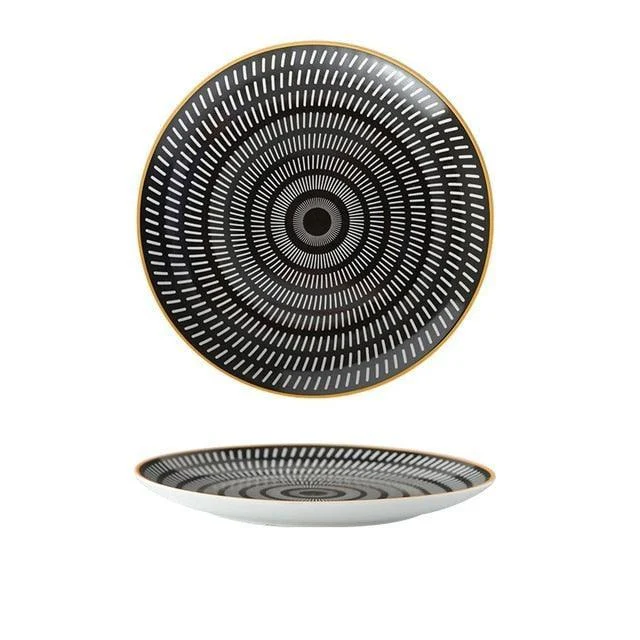 Homeko_Geometric_Plate_Collection_-_-4237630 Homeko Geometric Plate Collection -